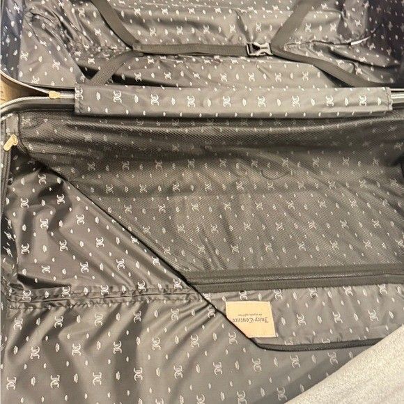Juicy Couture Black and Gold Luggage spinner; travel bag size 24 - Picture 8 of 15